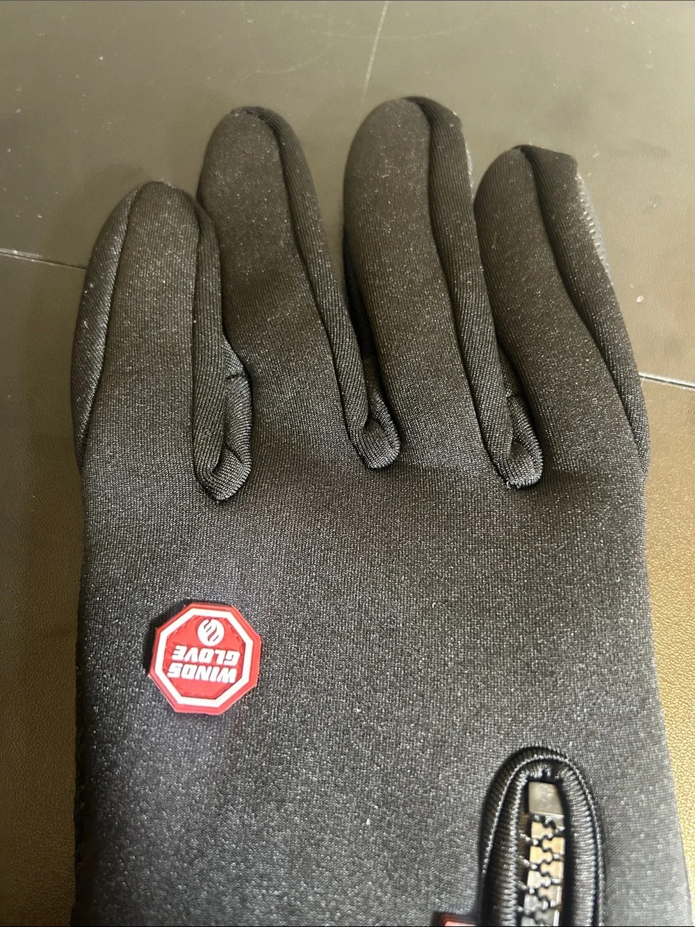 B-Forest thermal windproof-gloves featuring a water-resistant softshell Size S